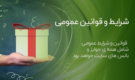 شرایط و قوانین عمومی پین باهیس